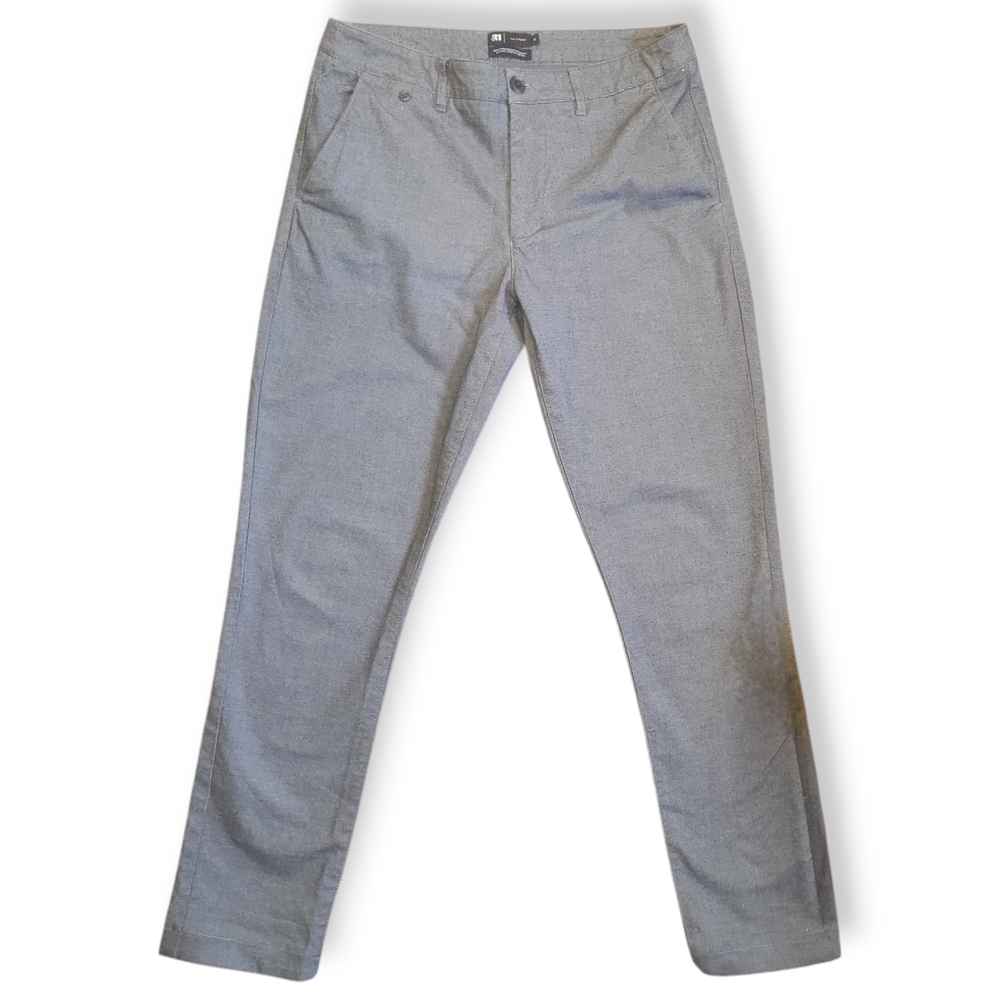 PAR SIMMONS LE 31 - Coupe Stockholm Gray Mens Dress Pants Organic Stretch Cotton